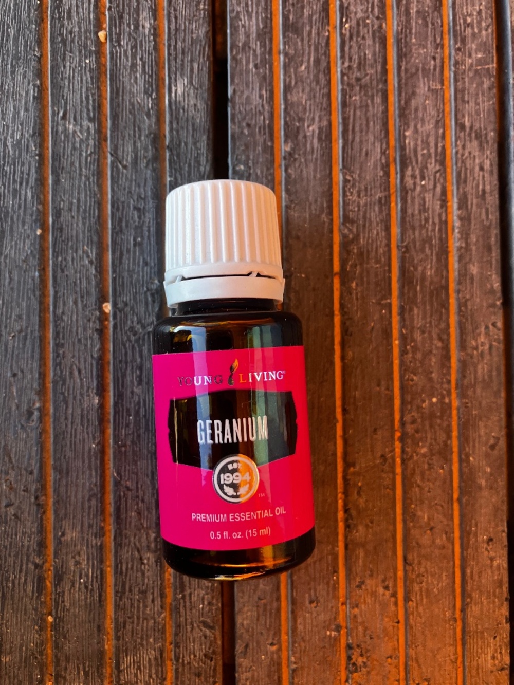 Young Living Geranium Essential Oil 15ml NEW SEALED
